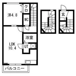 FigaroVII(フィガロ7)【3階】の間取り