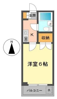 セントメゾン小岩【3階】の間取り