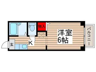 サイジョウビル【2階】の間取り
