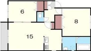 ファミーユエザンスI【1階】の間取り