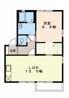 Fルミエール【1階】の間取り