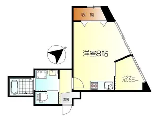 N東中央【4階】の間取り