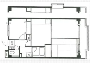 東京都葛飾区東水元2【マンション】の間取り