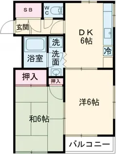 第2ハイツ小池【2階】の間取り