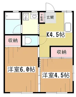 プリレ・カーサ【1階】の間取り