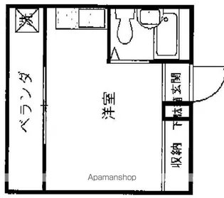 クリーンライトマンション【1階】の間取り