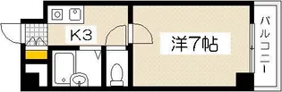 1Kの間取り画像