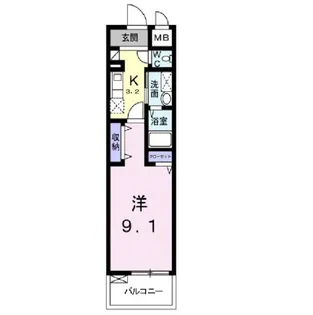 広島県福山市東深津町3【マンション】の間取り