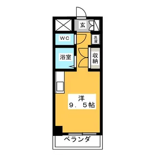 エムズビレッジ【4階】の間取り