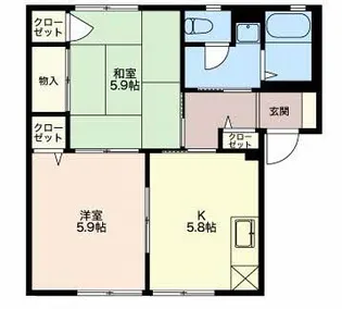 ジョワイユ【1階】の間取り