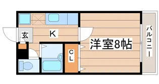 サンヴァーリオ宮千代【2階】の間取り