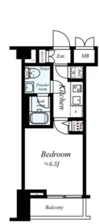 ドルチェ東京押上ツインズ壱番館【2階】の間取り