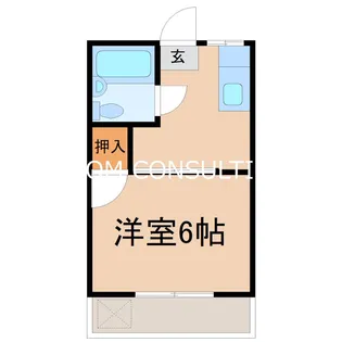 グリーンハウス【2階】の間取り