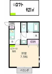 フェリオ桜新町【2階】の間取り