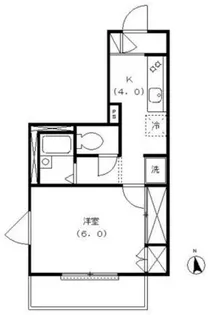 メゾンケーワイ【3階】の間取り
