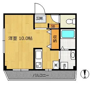 レクサス平田【1階】の間取り