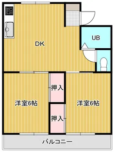ルーラル・セト【1階】の間取り