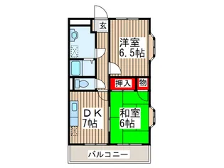 パークシティ浦和【4階】の間取り