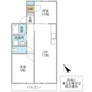 アーバンハイツANA【3階】の間取り