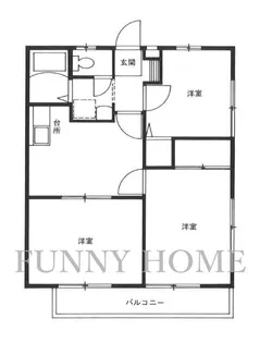 東京都世田谷区上馬3【アパート】の間取り