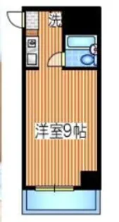 ヒルズ中野【2階】の間取り