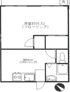 第一長門ビル【6階】の間取り