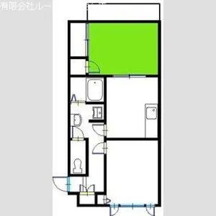 カサベルデTYO I【2階】の間取り