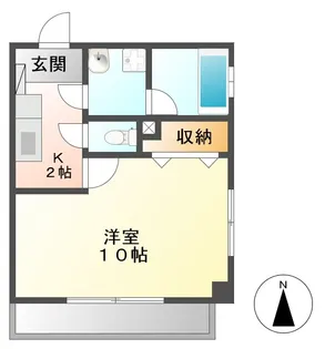 ALLGO GRATO【3階】の間取り