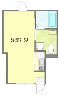 東京都北区西ケ原3【アパート】の間取り