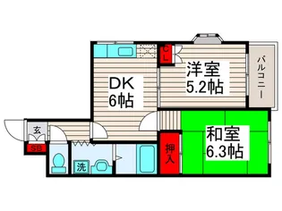 第2宝マンション【4階】の間取り