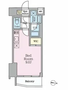 HY’s MINOWA II【5階】の間取り