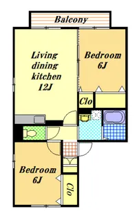 アバンダント妙典【1階】の間取り