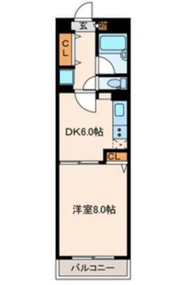 ラ・ベリーテ西葛西【7階】の間取り