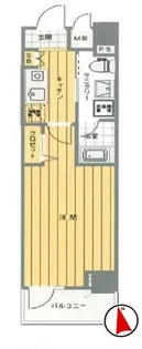 ヴォーガコルテ早稲田弐番館【4階】の間取り