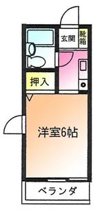 レディエンス【1階】の間取り