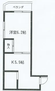 ビバリーヒルズ緑ヶ丘【2階】の間取り