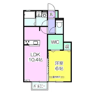 グラン・ソレイユVII【1階】の間取り