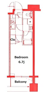 エル・グランジュテ横濱【11階】の間取り