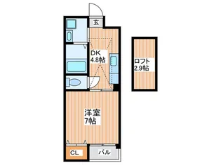 エルソル【3階】の間取り