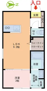 eclatVII【2階】の間取り