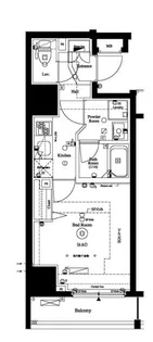 AXAS汐留【5階】の間取り