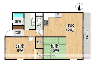DOMEマツイ【3階】の間取り