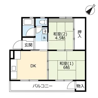 UR原市【4階】の間取り