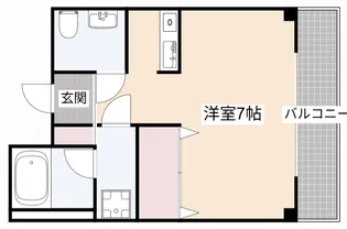 アビタ細川総持寺【4階】の間取り