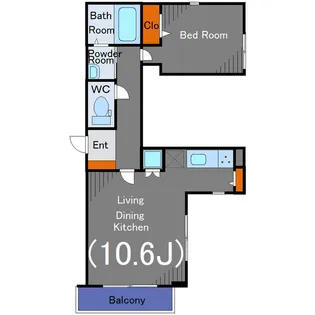 リブレビエント【2階】の間取り