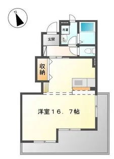 BIGフォレスト小坂【1階】の間取り