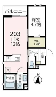 Sante Branche川崎【2階】の間取り