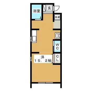 アドバンス新林【2階】の間取り