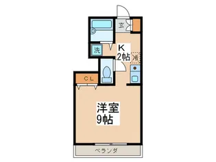 メゾン相模【2階】の間取り