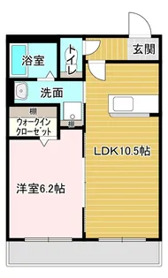 リーフ ニシヤマ【1階】の間取り